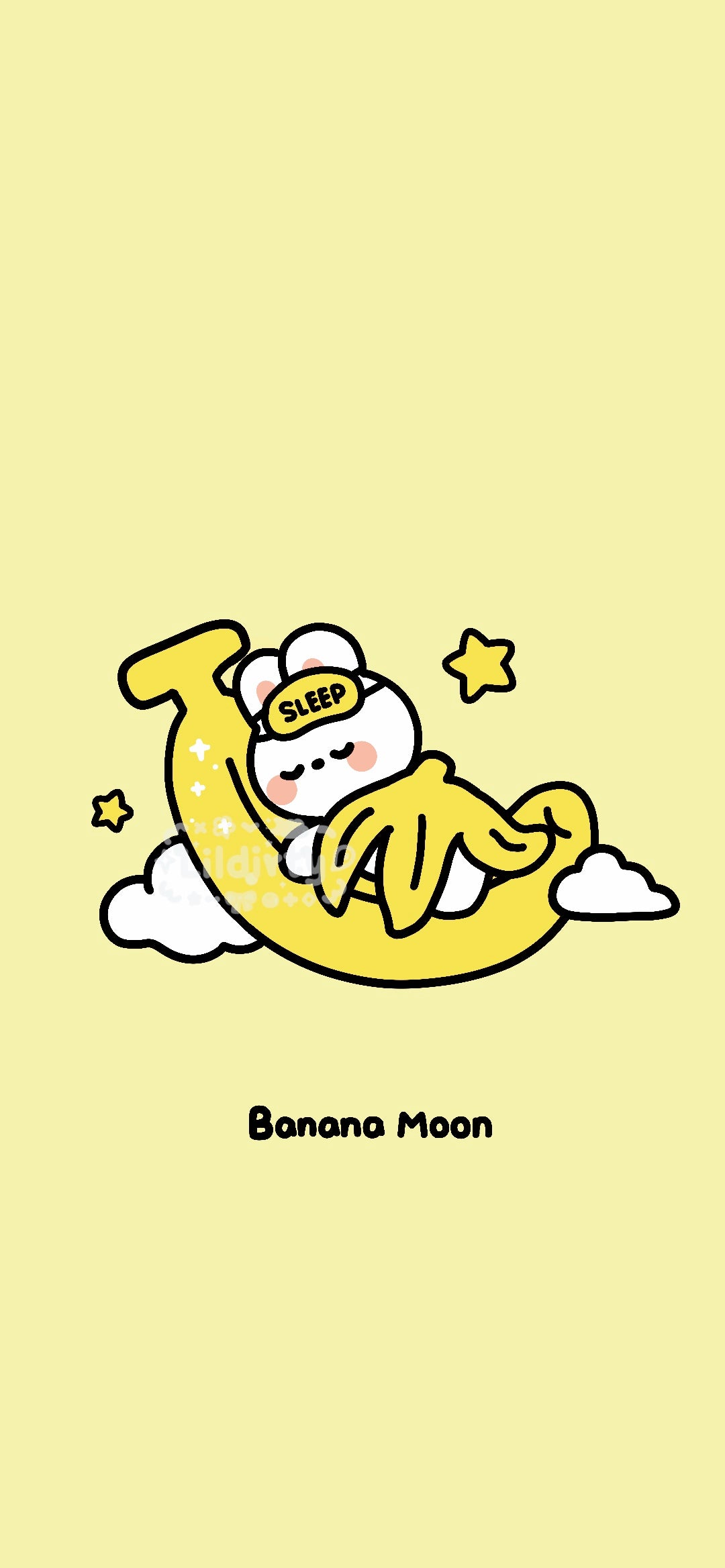 Yellow Bunny digital Wallpaper