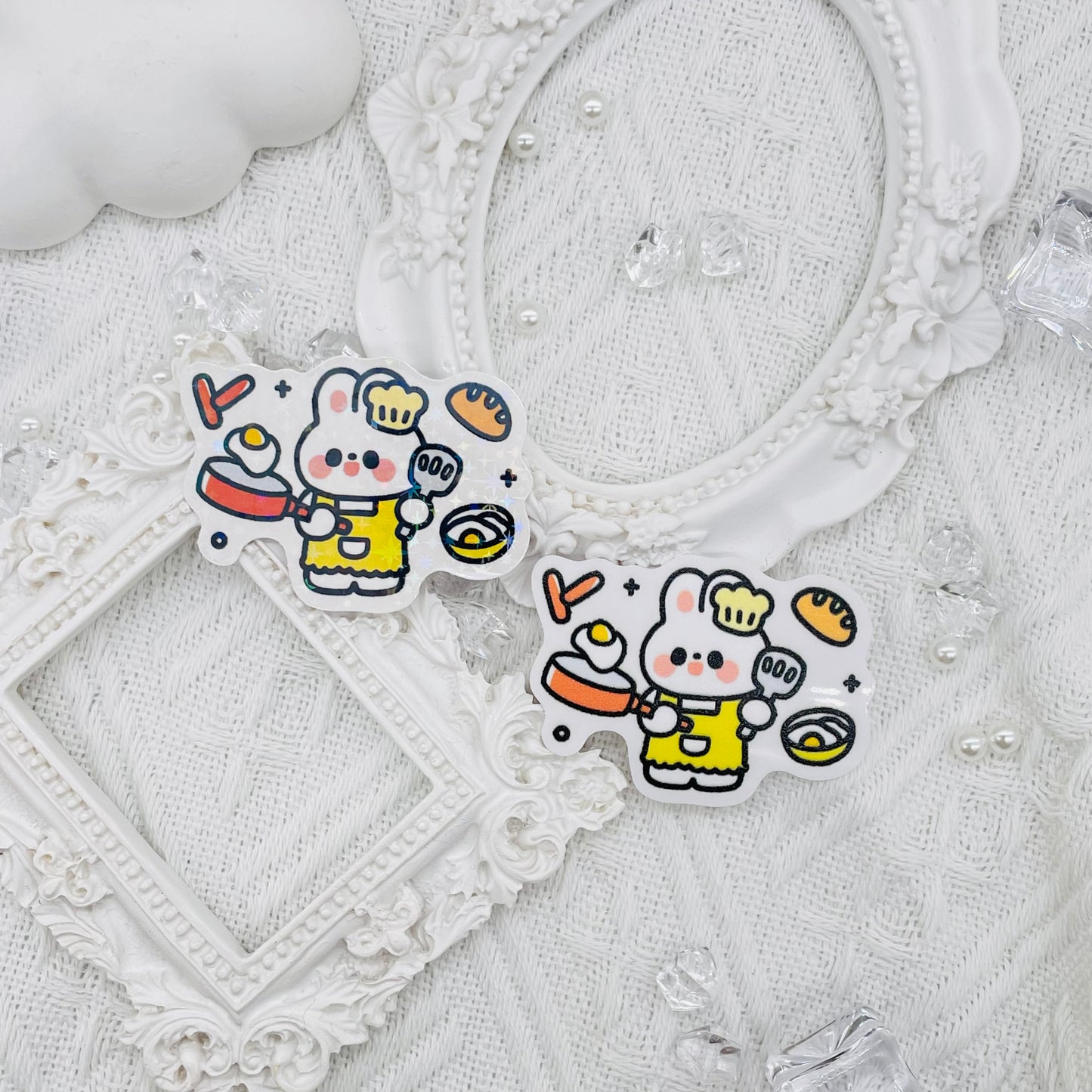 Yellow Bunny Sticker
