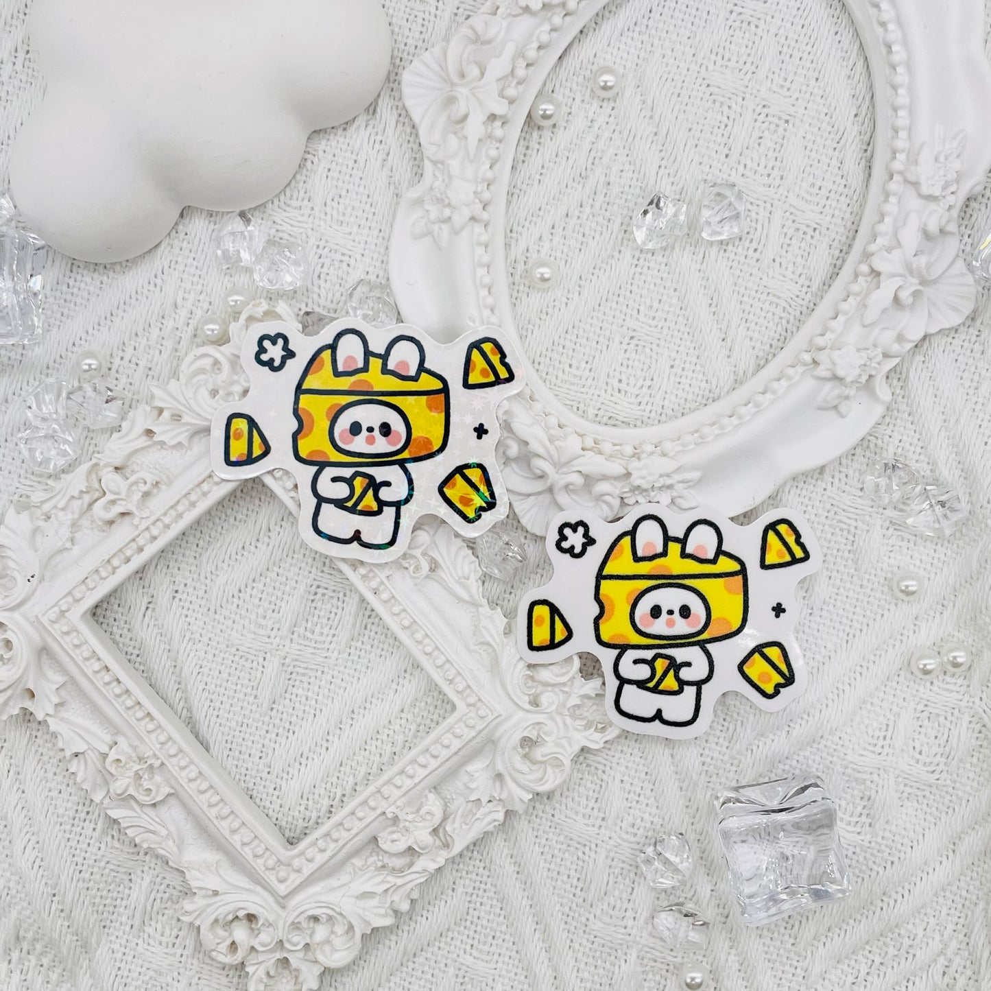 Yellow Bunny Sticker