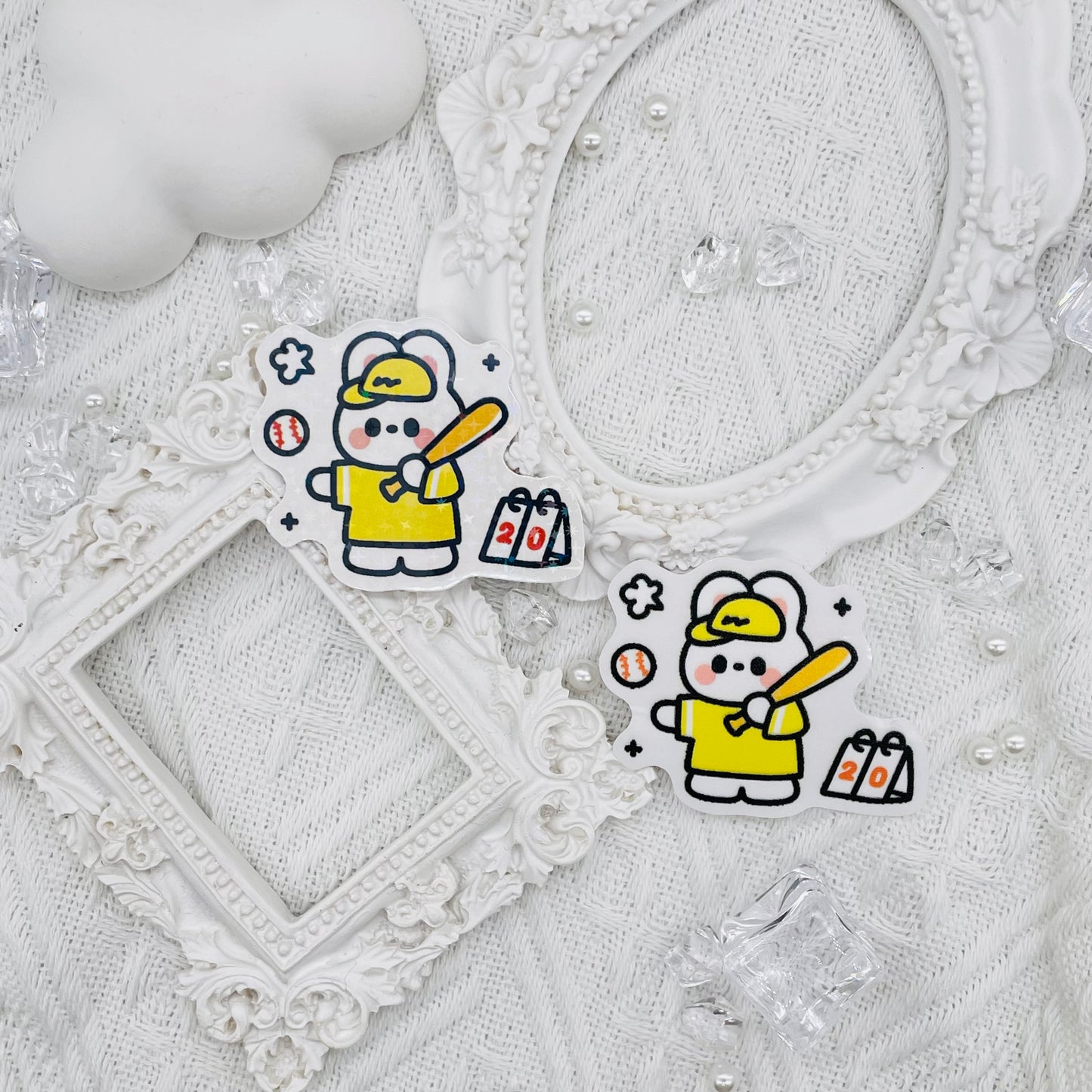 Yellow Bunny Sticker