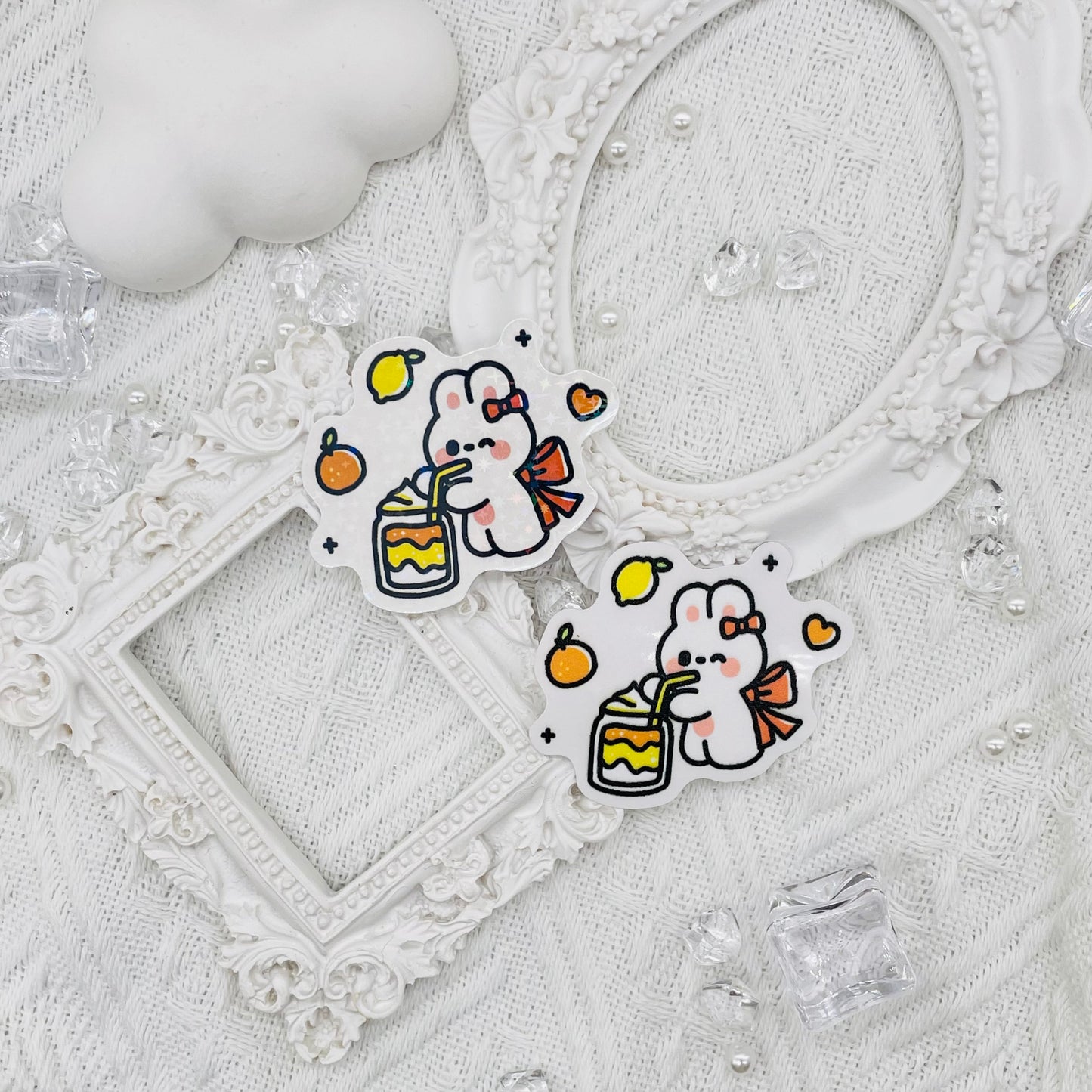 Yellow Bunny Sticker